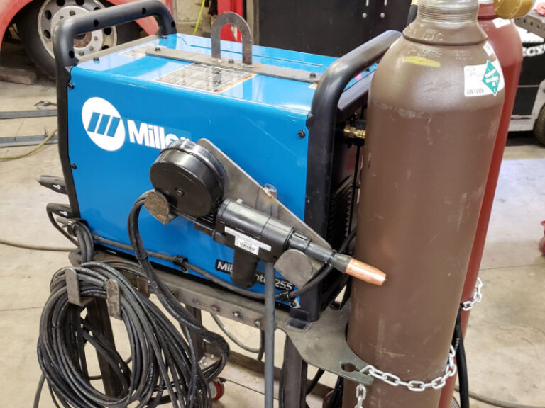 CNC Miller 255 Welder Cart