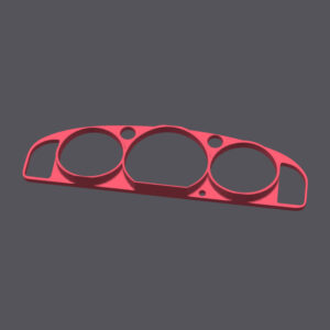 1993-1997 Mx6/626 Gauge Cluster Overlay