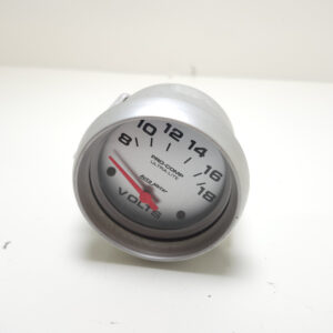 2-5/8" VOLTMETER, 8-18V, AIR-CORE, ULTRA-LITE